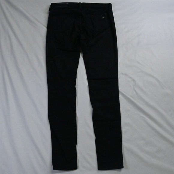 Rag + Bone 27 Legging Super Skinny Black Brushed Knit Jeans - Picture 7 of 7